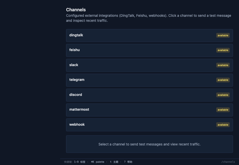 Channels