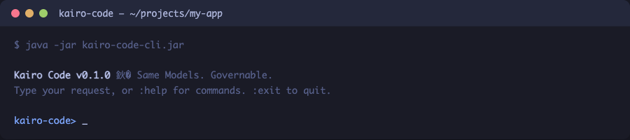 Kairo Code REPL